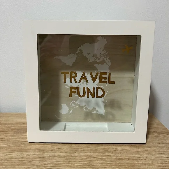 Travel fund ✈️ money shadow box - Picture 1 of 5